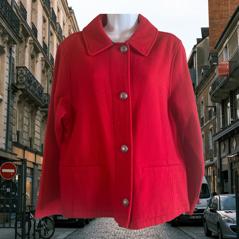 Vintage Woolrich Womens Wool Jacket - Picture 5 of 5